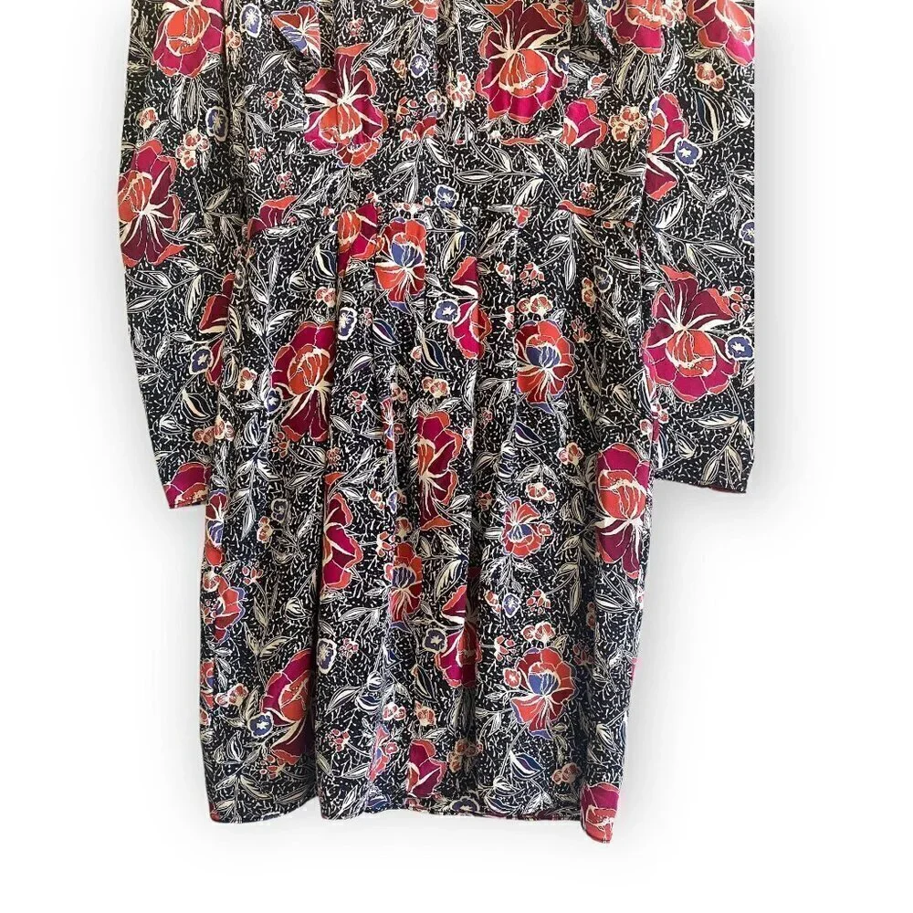 Isabel Marant Etolie Yoana Printed Silk Mini Dress, Size 34EU